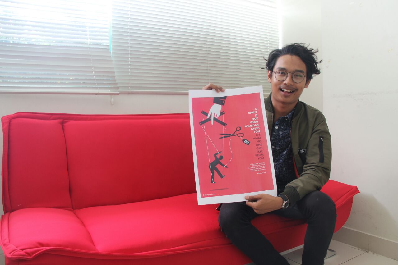 Mahasiswa Administrasi Publik UNISA Yogyakarta Juara 1 Lomba Poster Nasional