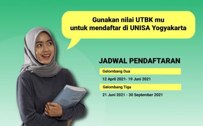 PMB UNISA YOGYAKARTA MENGGUANAKAN NILAI UTBK