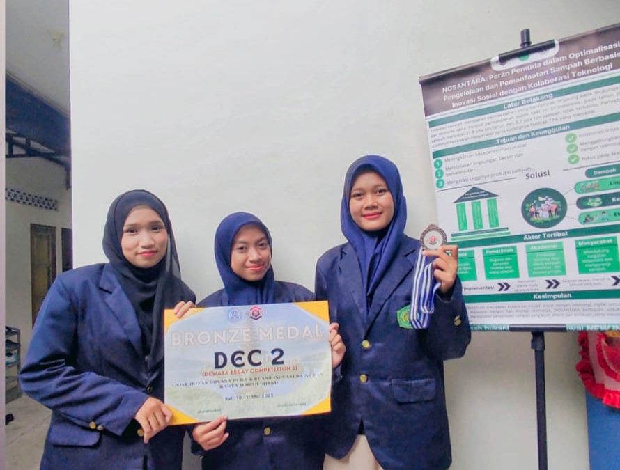 Mahasiswa Administrasi Publik Unisa Raih Bronze Medal dalam Kompetisi Karya Tulis Essay