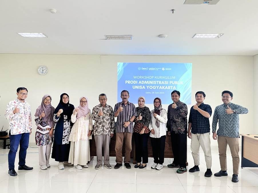 Workshop Penguatan Kurikulum Prodi Administrasi Publik UNISA Yogyakarta