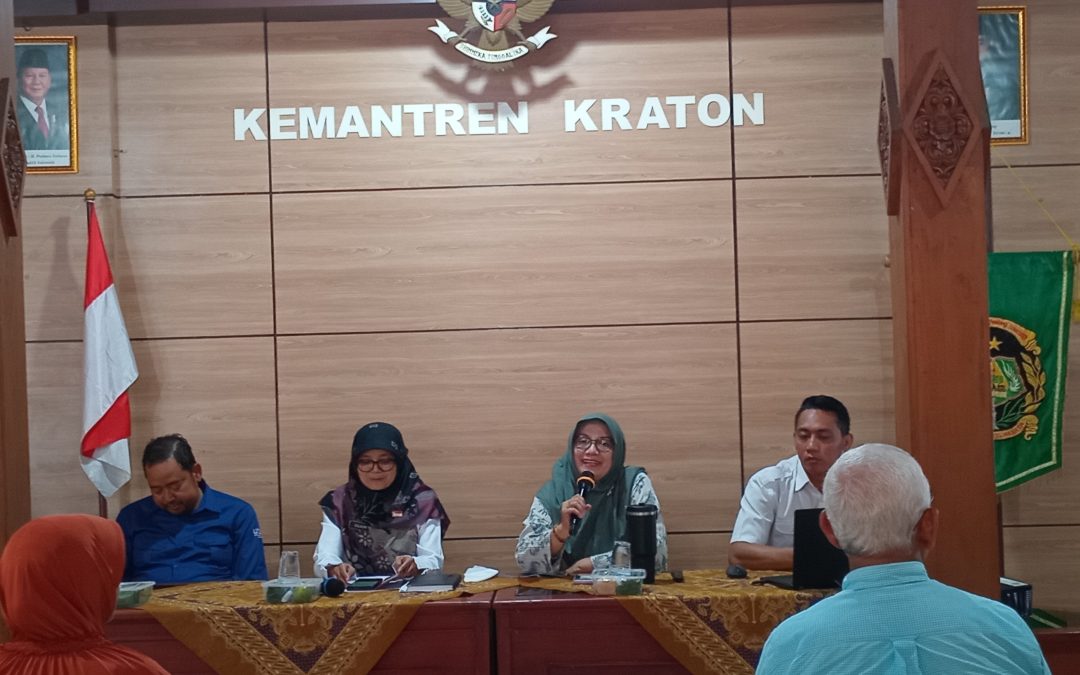 PRODI ADMINISTRASI PUBLIK UNISA YOGYAKARTA BERKOLABORASI DENGAN KEMANTREN KRATON DALAM SURVEY KEBUTUHAN PELATIHAN KSJPS