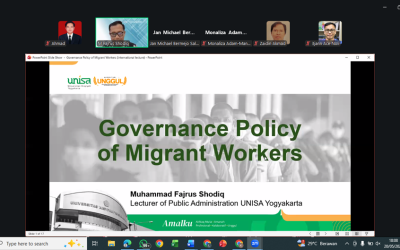 Program Studi Administrasi Publik UNISA Yogyakarta Gelar Joint International Lecturer MSU Filipina Bahas Governance Policy of Migrant Workers